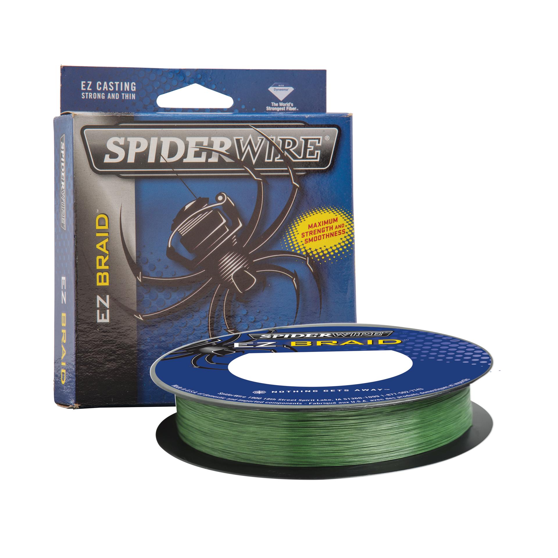 Spiderwire EZ Braid Line, Moss Green Spiderwire EZ Braid Line, Moss Green