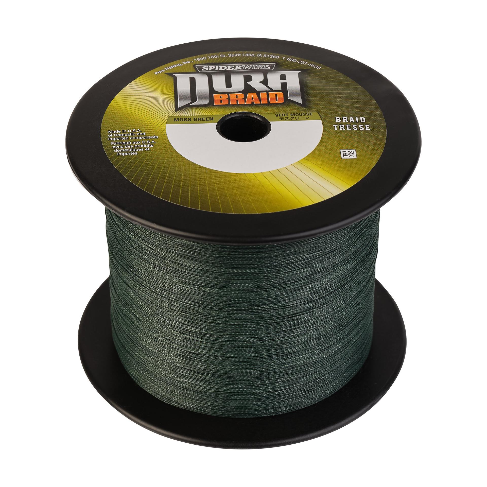 Spiderwire SDB40G-3000 DuraBraid 40LB 3000 Yards Moss Green Spiderwire SDB40G-3000 DuraBraid 40LB 3000 Yards Moss Green