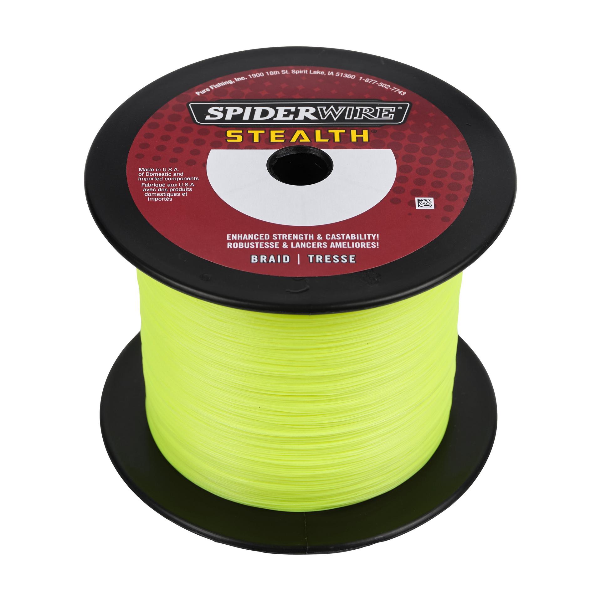 Stealth® Bulk Spool – SpiderWire Fishing